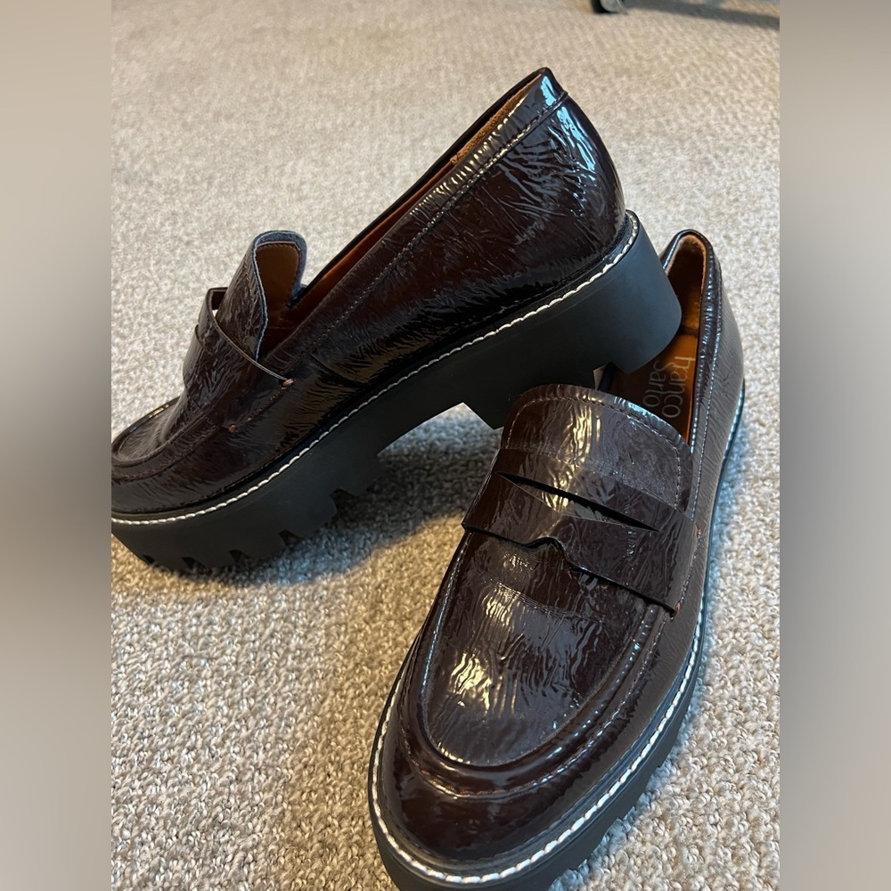 Franco Sarto lug sole loafers